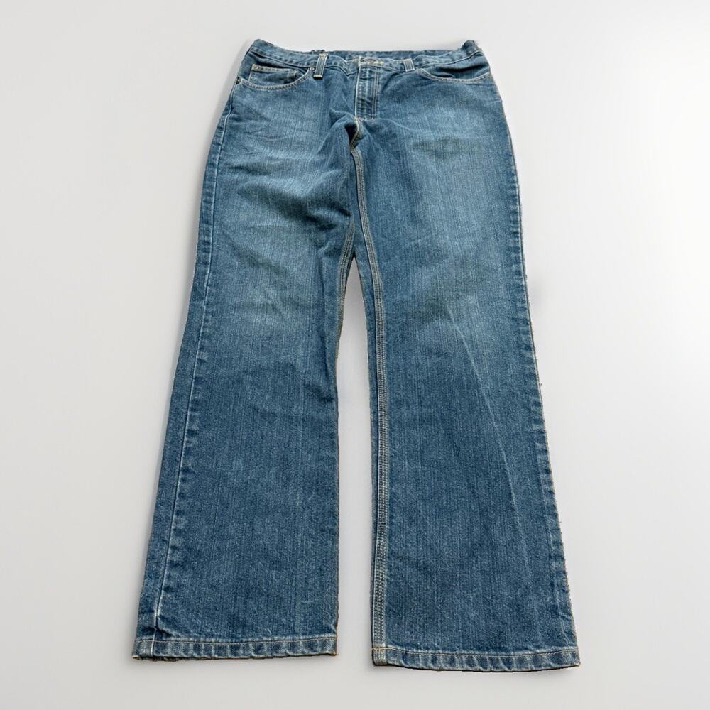 Carhartt Mens Blue Traditional Fit Straight Leg Denim Jeans Size 36x32 101498
